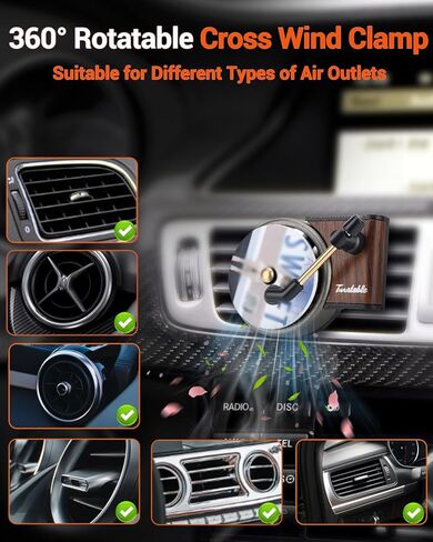 Record Player Air Freshener Car Diffuser Vent clip, 12pcs Refillable Car Air Freshener with Pop Singer Album Covers, Vintage Vinyl Air Freshener Car Decor, Perfect Music Lovers Gifts in Kuwait