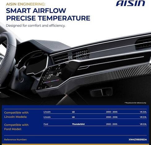 AISIN AFTERMARKET BDAGM-00397 مشغل باب الهواء الرئيسي HVAC - متوافق مع Lincoln LS 2000-2006، Ford Thunderbird 2002-2005 - الوضع، إزالة الجليد in Kuwait