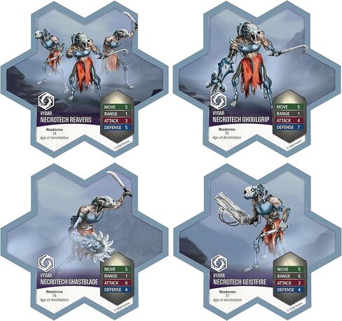 توسعة Renegade Game Studios Heroscape Necrotech Reavers مع منمنمات قابلة للتخصيص وأذرع قابلة للتبديل in Kuwait