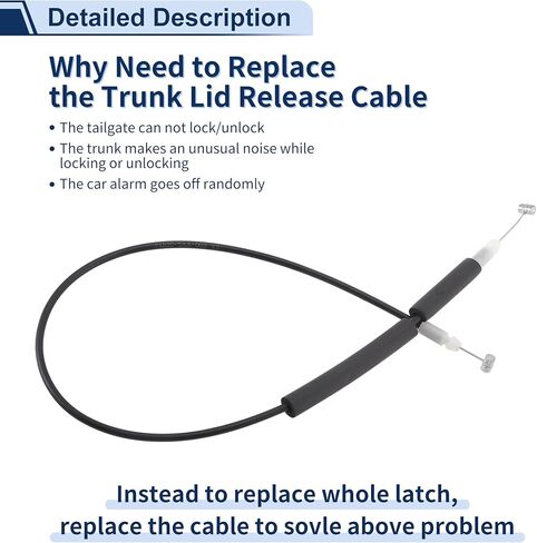 Trunk Lid Release Cable for Honda Fit 2007-2008 Fuel Filler Door Door Release Cable No.74830SAA003 in Kuwait