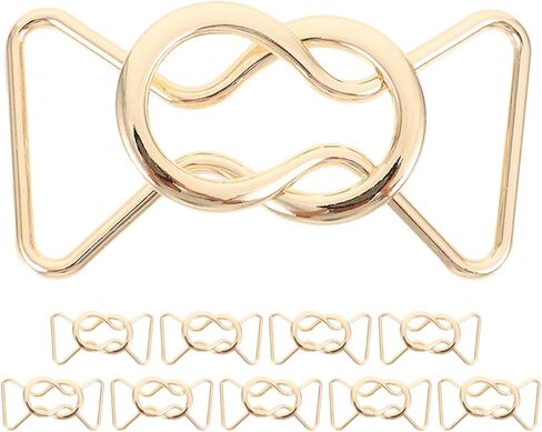 SOIMISS Alloy Suspender Buckles 20-Pack Decorative Metal Belt Buckles for Diy Waistband Coat and Clothing Accessories Fasteners for Pants and Skirts 2.16X1.18X0.39In in Kuwait