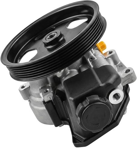 ALADICHE Power Steering Pump with Pulley and Reservoir Fit for 2004-2012 Chevrolet Colorado, for 2004-2012 GMC Canyon, for Isuzu 2006 i-280 i-350, for 2007-2008 i-290 i-370 20-66989 in Kuwait