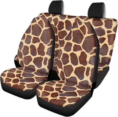 Retro Ditsy Floral Print Stylish Front Seat Covers and Rear Bench Cute Flower Seat Covers Full Set Vehicle Cushion Cover Nonslip Breathable Fit for Most Sedan Truck SUV in Saudi Arabia