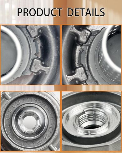 Aluminum Oil Filter Housing Cap Kits Replaces 15620-31060 Fits Toyota Camry Tundra Tacoma RAV4 Highlander 4Runner Sienna & Lexus ES350 RX350 RX450h LS460 (2005-2019) in Saudi Arabia