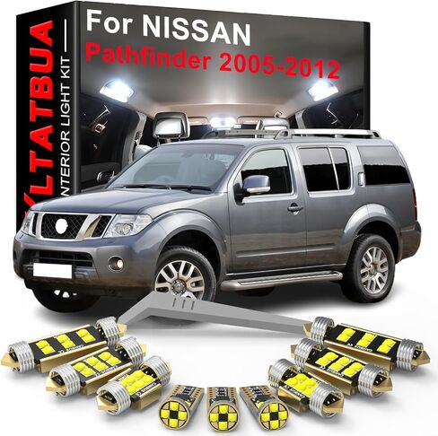 LED مجموعة الإضاءة الداخلية حزمة استبدال لنيسان باثفندر R51 2005 2006 2007 2008 2009 2010 2011 2012 in Kuwait