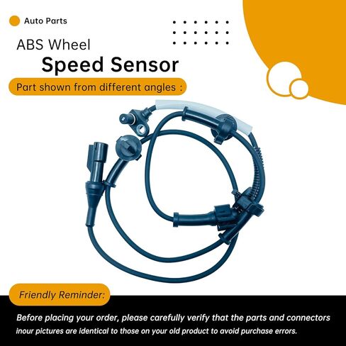 Front Left/Right ABS Wheel Speed Sensor Compatible with Ford Explorer 1995-2001, Explorer Sport Trac 2001-2005, Ranger 2000-2009, Mercury Mountaineer 1997-2001, Mazda B3000/B4000 2001-2009 (4WD) in Kuwait