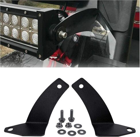 42" LED Light Bar Upper Windshield Mounting Brackets Kit,Under-Roof Upper Lighting Brackets Compatible with 2016-2023 Polaris General 1000 in Saudi Arabia
