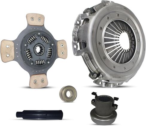 Clutch Kit Compatible With C4500 Kodiak Topkick C4500 Premium C4C042 C4C044 Cutaway Straight Truck 2002-2009 7.2L L6 DIESEL Turbocharged (w/13" Sintered Button clutch, 121mm Bearing Length; 04-536) in Kuwait