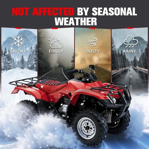 غطاء مقعد ATV غير قابل للانزلاق ناعم مقاوم للماء لـ TRX450ER 2006-2009 2012 TRX 250EX 2006-2024، جلد عالي المرونة in Kuwait