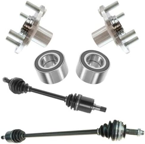 Equivalent Front 6 Piece Drivetrain Kit fits Honda Civic 1996-1998 (HX Trim Coverage) in Kuwait