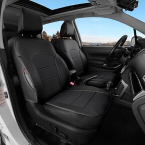 Ranaya Custom Fit Seat Covers for Toyota Subaru Forester 2025–2026 (Not for Wilderness) 2.5i, Limited, Premium, Sport, Touring, Full Set Waterproof Leatherette, Pet & Kid Friendly (Black) in Saudi Arabia