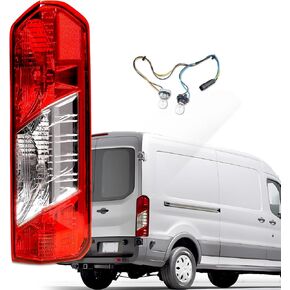 Tail Lights Assembly Compatible with 2015-2025 Ford Transit 150 250 350 350HD 2022-2025 E-Transit Taillights w/Bulbs and Wires Right Passenger Side, Not for DRW, Replace OEM: FO2801270 CK4Z13404K in Saudi Arabia
