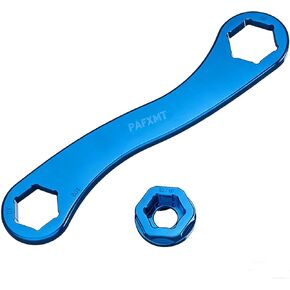 Orange Aluminum Axle Wrench Removal Tool,17X27X32mm Axle Wrench Spanner Compatible with KTM 150-500 XC/SX/XCF/SXF 2023-2024,Compatible with Husqvarna 150-450 FC/FX/TX/TC 2023-2024,See Fitment in Saudi Arabia
