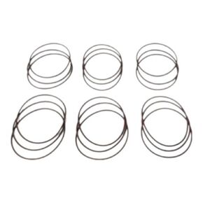 680086C1 18 قطعة مجموعة المكبس بطانة O-Ring لـ International 5088 1066 5488 7488 Mod-P84S-7833 in Kuwait