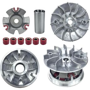 ‌Complete Variator Kit with 14g Rollers - CVT Front Clutch for GY6 125cc/150cc, 152QMI/157QMJ Engine (Fits Scooter/Moped/ATV/Go-Kart) in Saudi Arabia