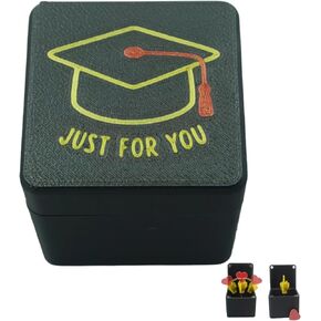 Funny Graduation Box, Prank College Graduation Gifts, College Grad Gag Finger Gesture Jump Scare Box, Grad Gifts for Master Degree, PHD Celebration Party Desk Décor in Saudi Arabia