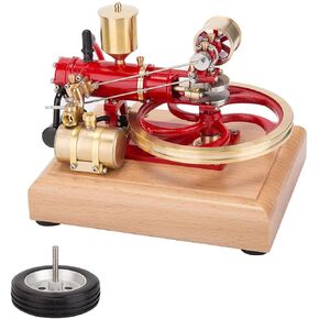 Mini Engine Model Kit That Works,1.9CC Metal Single Cylinder Engine Four-Stroke Internal Combustion Engine Model Kit for Three-Wheelers, Physical Experiment Toy for Teens Adult in Saudi Arabia