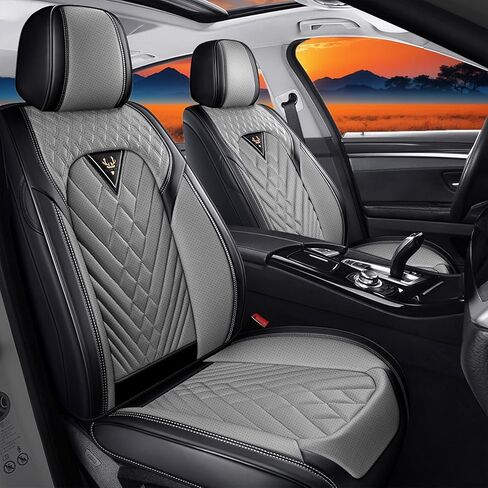 Fit for Dodge RAM 1500/2500/3500/ Rebel TRX Laramie Longhorn Limited Tradesman Big Horn Seat Covers 2010-2026, Wear-resistant Customized, Nappa Leather Easy Install (Brown Coffee/Standard 2 Seats) in Saudi Arabia