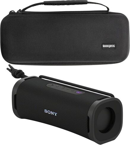 Sony SRSULT10B ULT Field Series Speaker (Black) Bundle with Hardshell Travel and Protective Case for Bluetooth Speakers (2 Items) in Saudi Arabia