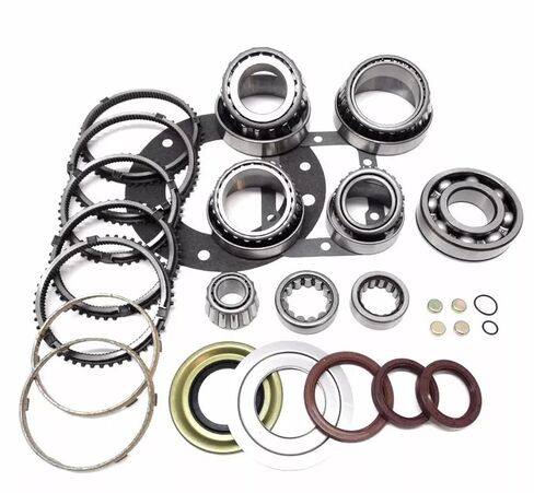 مجموعة أدوات تحمل وختم كاملة لسيارة Ford ZF S6-650 6-SPD مع دليل Synchros 98 على BK486WS in Kuwait