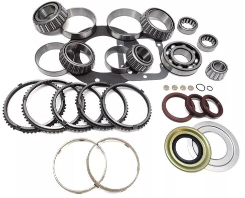 مجموعة أدوات تحمل وختم كاملة لسيارة Ford ZF S6-650 6-SPD مع دليل Synchros 98 على BK486WS in Kuwait