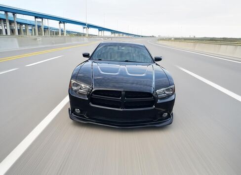 IKON MOTORSPORTS، الشفة الأمامية الممتصة للصدمات متوافقة مع 2011-2014 دودج تشارجر RT SXT SE، IKON Style Front Lip Spoiler Bodykit غير مطلي باللون الأسود PU بولي يوريثان، 2012 2013 in Kuwait