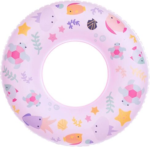 18 Inch Doll Clothes and Accessories, Doll Swimming Outfit Including Swimsuits Hat Sunglasses Garland Handbag Swimming Ring (Not Include Doll) in Saudi Arabia