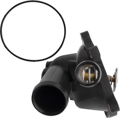 BOXI 902-5873 Engine Coolant Thermostat Housing Assembly Fits for Audi A8 Quattro 2011-2012 RS5 2011-2016 S5 2008-2012 4.2L V8 / Replaces 948-221 079121115AA in Kuwait