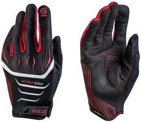 قفازات سباركو HyperGrip، مقاس XL، أسود/أحمر 002094NRRS12 in Kuwait