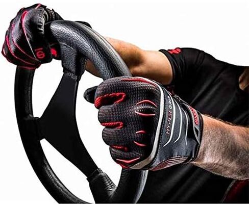 قفازات سباركو HyperGrip، مقاس XL، أسود/أحمر 002094NRRS12 in Kuwait
