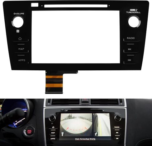 for Subaru Outback Legacy Radio Touch Screen Digitizer Replacement 2018 2019, Fit for 86471-AL65A 86471-AL66A 86471-AL68A 86431-AL66A 86431-AL62A Navigation System-Map Button in Kuwait