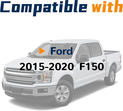 غطاء مسند الذراع لوحدة التحكم المركزية متوافق مع Ford F150 F 150 F-150 2015 2016 2017 2018 2019 2020 استبدال غطاء مسند الذراع GL3Z-1506024-AB FL3B-1504604-AA in Kuwait