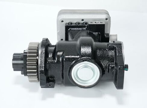 استبدال ضاغط الفرامل الهوائية لـ Cummins ISX15 QSX15 2010-2024 | يستبدل OEM 3689649 3689649RX 3689649NX | ضاغط هواء للشاحنة الثقيلة 12 فولت، 85 ملم، 1 اسطوانة مع تروس in Kuwait