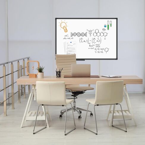 XBoard Magnetic Dry Erase Board/Whiteboard 36 X 24 Inches, White Board with Black Aluminum Frame for Home, Office, School in Saudi Arabia