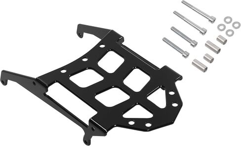 رف الأمتعة الخلفي من KUAFU متوافق مع 2013-2023 CRF250L/CRF300L و2017-2022 Honda CRF250/CRF300 حامل رف علوي للدراجة النارية، حامل تخزين ألومنيوم أسود in Kuwait