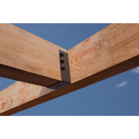 Simpson Strong-Tie Outdoor Accents ZMAX, Black Heavy Joist Hanger for 6x10 in Saudi Arabia