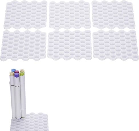Marker Organizer Insert Compatible with Ohuhu 216 Color Marker Case,36 * 6 Separate Base for Mark Pen(Black),Keeps Markers Neat & Secure in Saudi Arabia