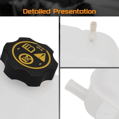 BRTEC Coolant Overflow Reservoir Expansion Tank W/ Cap Compatible with Buick Encore Chevy Trax 2013-2019 in Kuwait