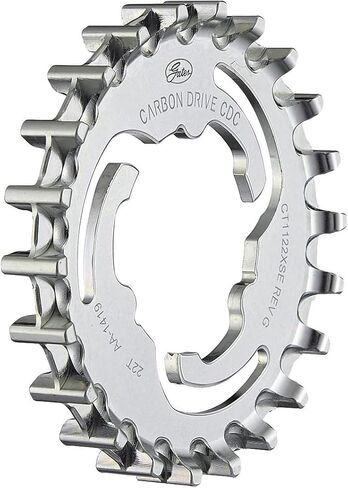 Gates Carbon Drive CDC Rear Sprocket for 3-Lobe SureFit - 22t, Silver in Saudi Arabia