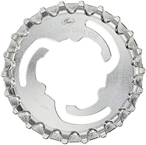 Gates Carbon Drive CDC Rear Sprocket for 3-Lobe SureFit - 22t, Silver in Saudi Arabia
