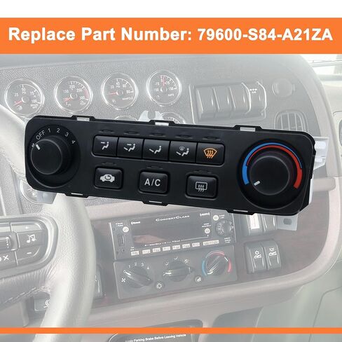 79600-S84-A21ZA لوحة وحدة تبديل السخان الأمامي للتحكم في المناخ متوافقة مع Honda Accord 2001 2002 وحدة درجة حرارة A/C 79600S84A21ZA in Kuwait