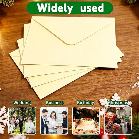 10 Pack 5x7 Inch Envelopes with Gold Seal Stickers, A7 Envelopes for Wedding Invitations, Greeting Card (10, Beige) in Saudi Arabia
