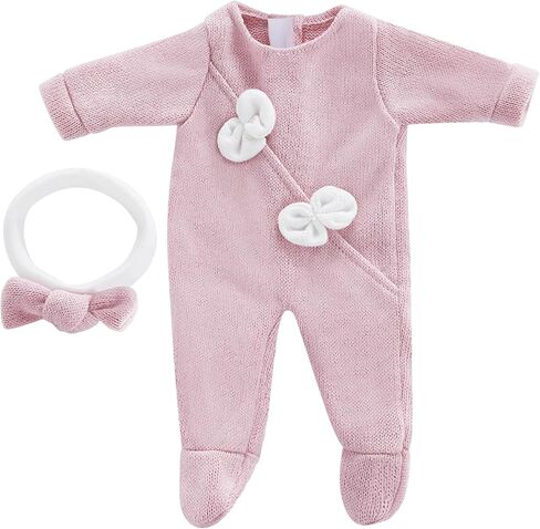 12 inch Doll Clothes and Accessories for 10 11 12 inch Dolls, 4-Packs Reborn Doll Clothes Outfit with Headband Hat Socks (Not Include Doll) in Saudi Arabia