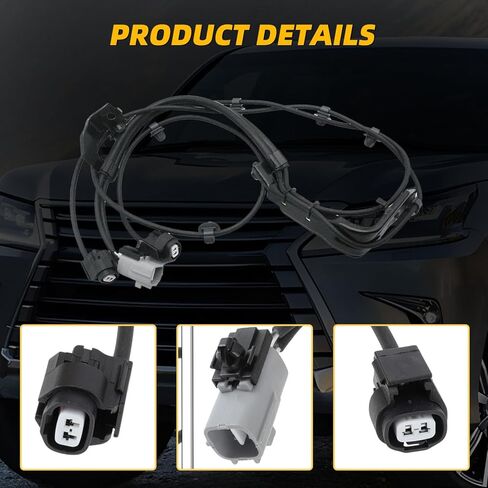 Rear Center Wire Harness for ABS Wheel Speed Sensor Compatible with Toyota 4Runner 2003-2009,Compatible with Toyota FJ Cruiser 2007-2010,Replace ALH153, 1P3805, 8951660090 in Saudi Arabia