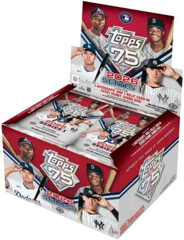 2026 Topps Series 1 Baseball Hobby Jumbo Box in Saudi Arabia