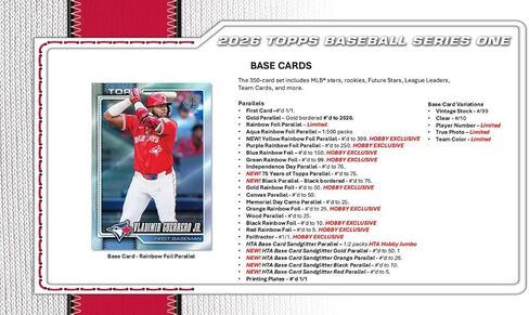 2026 Topps Series 1 Baseball Hobby Jumbo Box in Saudi Arabia