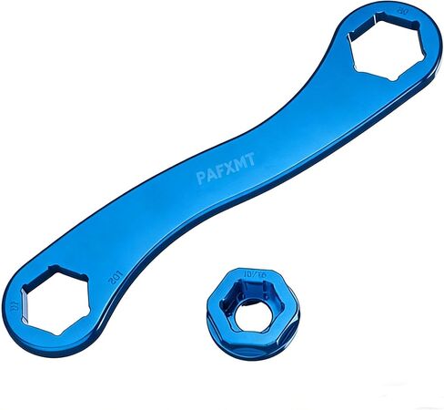 Orange Aluminum Axle Wrench Removal Tool,17X27X32mm Axle Wrench Spanner Compatible with KTM 150-500 XC/SX/XCF/SXF 2023-2024,Compatible with Husqvarna 150-450 FC/FX/TX/TC 2023-2024,See Fitment in Saudi Arabia