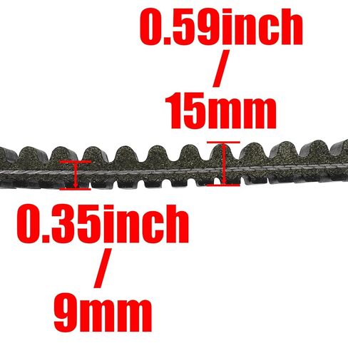 حزام محرك القابض متوافق مع Yamaha Bruin Grizzly Wolverine 350 YFM350 UA416 UA425 78G3640 3FA-17641-00-00 5UH-17641-01-00 5UH-17641-00-00 519-CDB2254T in Kuwait