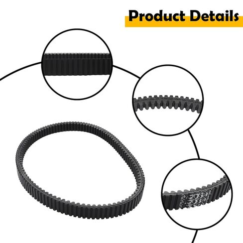 2-20694 Drive Belt Compatible with Honda Chuck Wagon CW-11 Serial 25663 & Later, CV Tech 2-20694, Subaru Engine TW-265, Fits Some LANDMaster & Trail Master UTVs in Kuwait