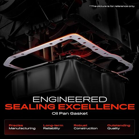 A-Premium 3.0L Engine Oil Pan Gasket Set Compatible with Mitsubishi Outlander 2007-2020 in Kuwait